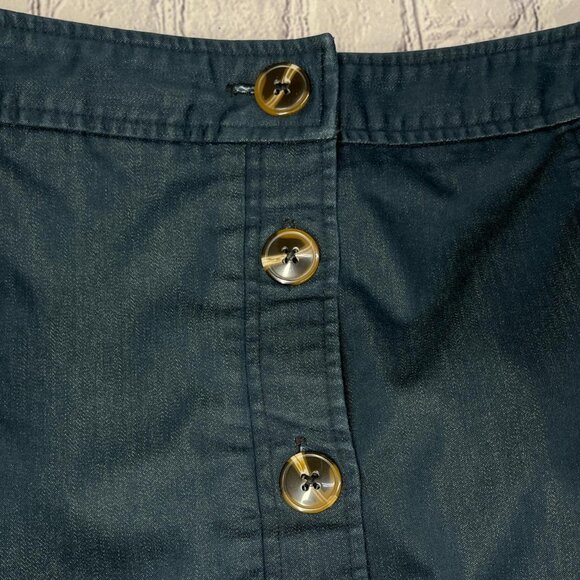Pantology women’s button up blue skirt Size 16 - Picture 4 of 4